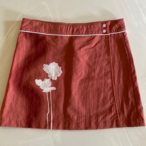 PATAGONIA W’s 6 Coral Wrap Skirt w/Removable Shorts Underneath (2pcs) - EUC